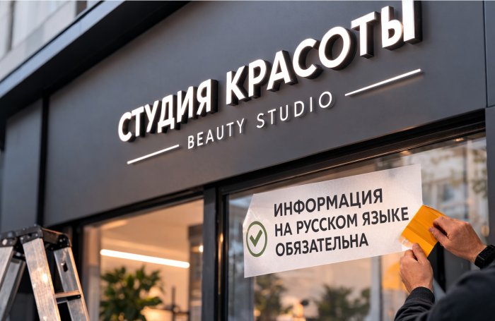 Новые требования к вывескам с 1 марта 2026 года: что нужно знать бизнесу