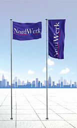 Флагштоки уличные NordWerk