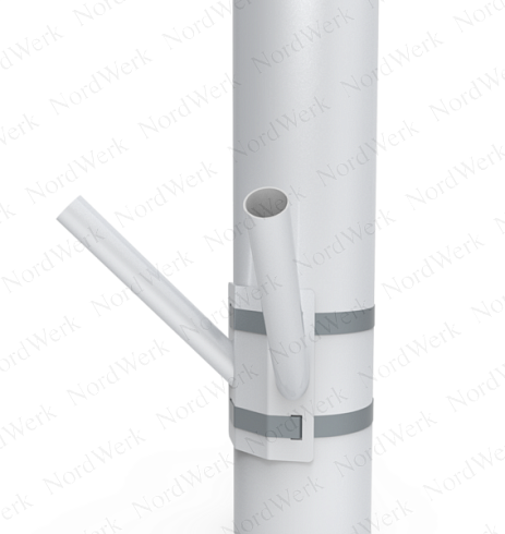 Кронштейн Стрит на 2 флага