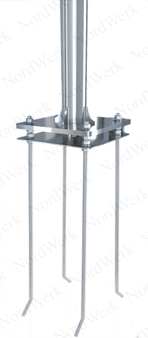 Уличный флагшток PRO Inox Стандарт