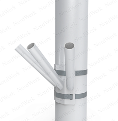 Кронштейн Стрит на 3 флага