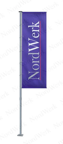 Флагшток уличный Баннер стронг