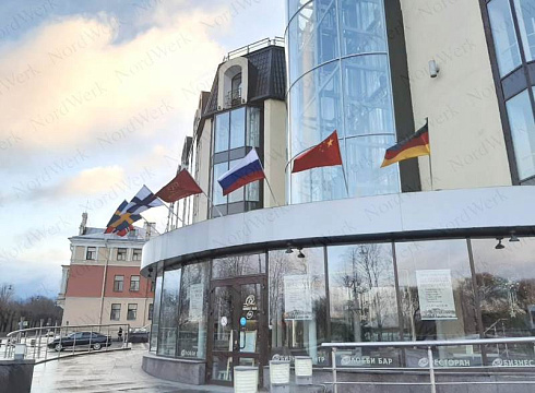 Флагшток Фасад Бриз