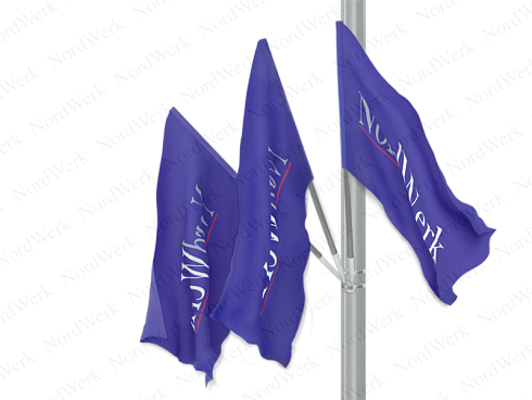 Кронштейн Стрит на 3 флага