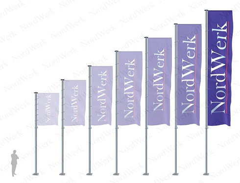Уличный флагшток PRO Line Баннер