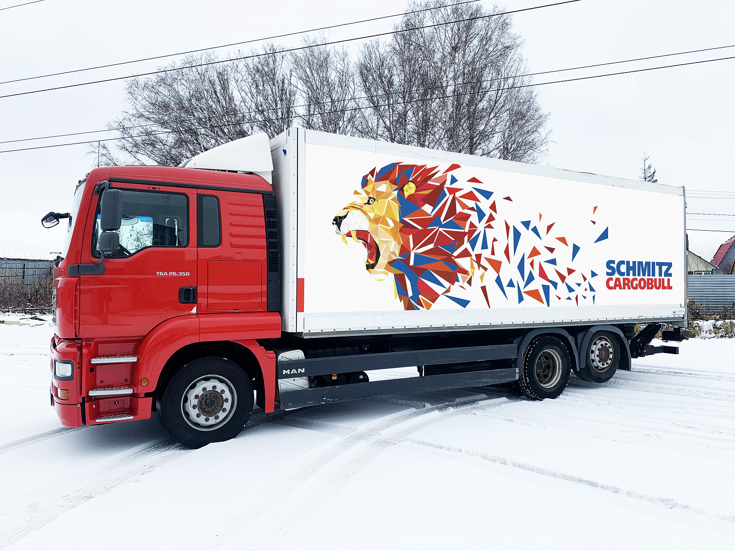 Брендирование авто "SCHMITZ Cargobull"